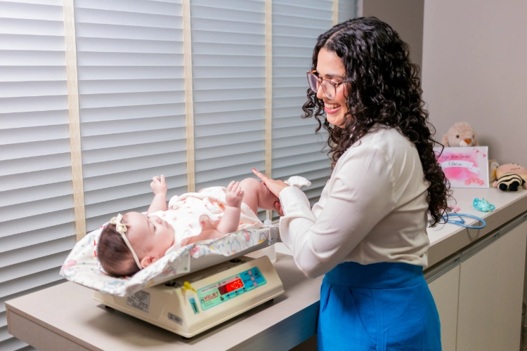 Ambiente acolhedor para crianças e pais